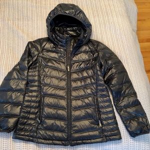 Bass Black Puffer Jacket w/hood